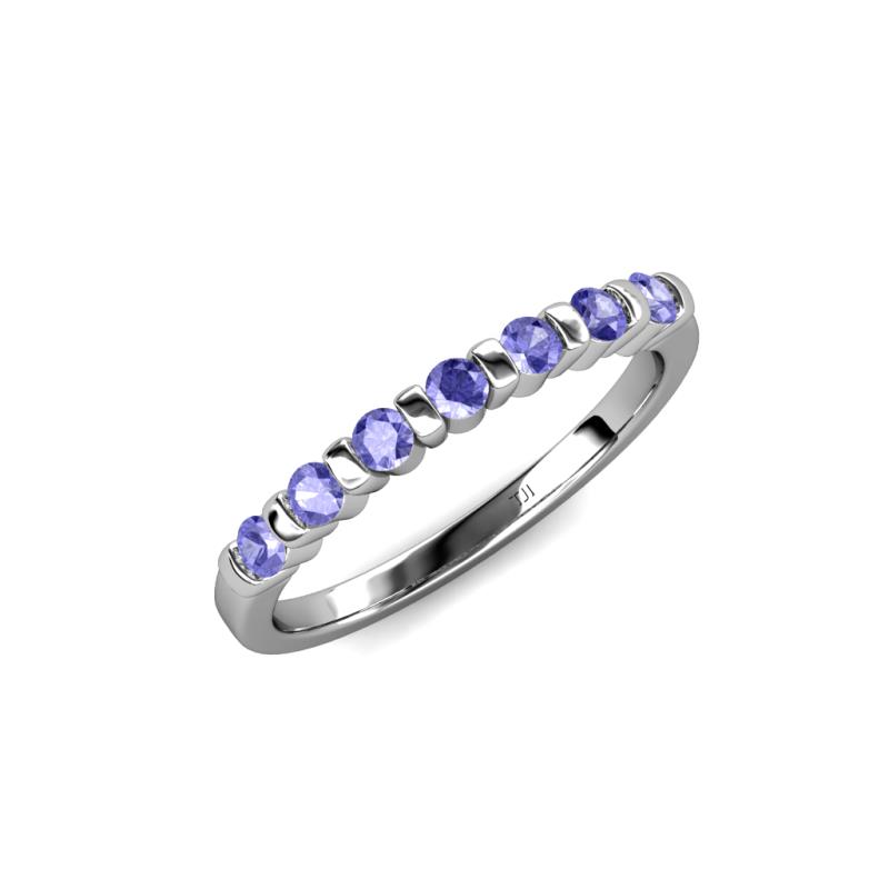 Macie Tanzanite Wedding Band 