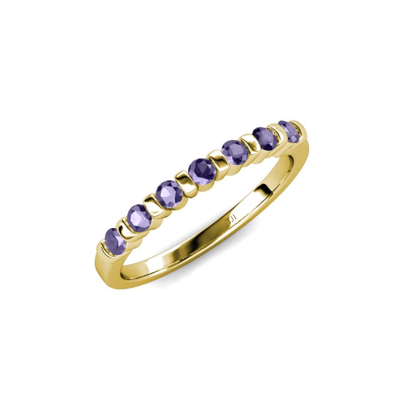 Macie Iolite Wedding Band 