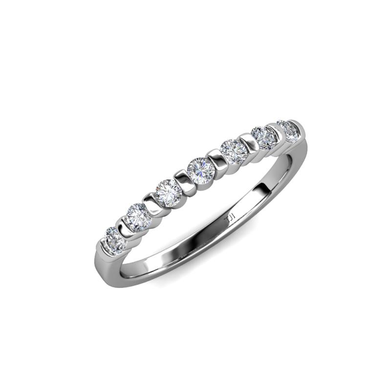 Macie Natural Diamonds Wedding Band 