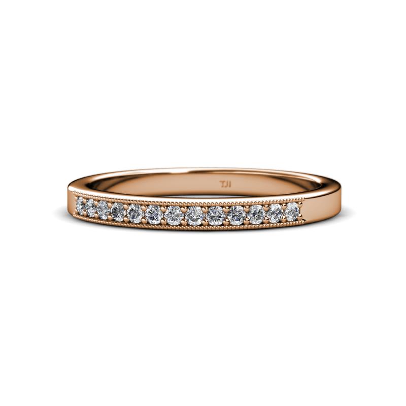 Janice 1.70 mm Diamond 13 Stone Wedding Band 