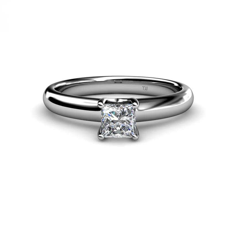 Bianca Princess Cut Diamond Solitaire Engagement Ring 