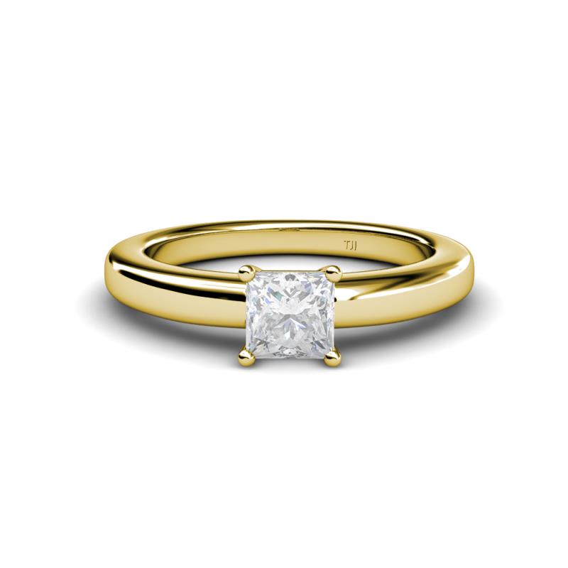 Kyle White Sapphire Solitaire Ring  