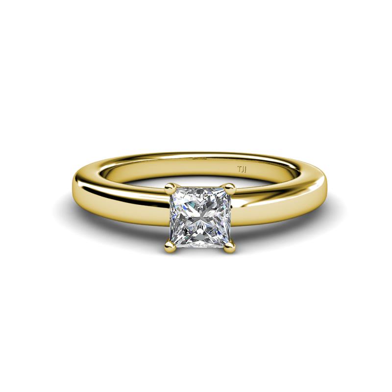 Kyle Princess Cut Diamond Solitaire Engagement Ring 