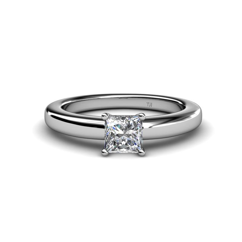Kyle Princess Cut Diamond Solitaire Engagement Ring 