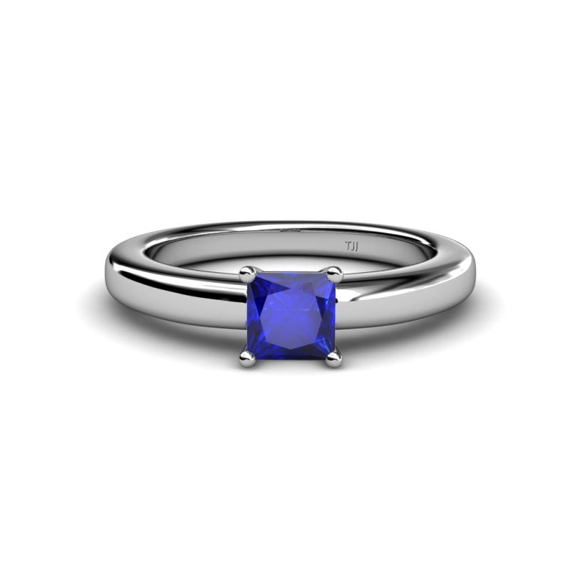 Kyle Blue Sapphire Solitaire Ring  