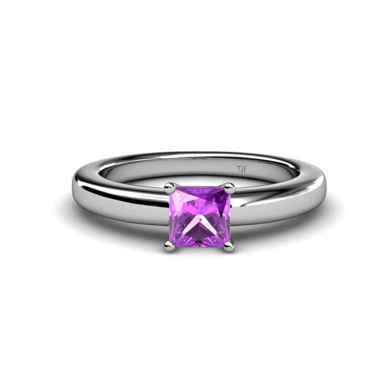 Kyle Amethyst Solitaire Ring  