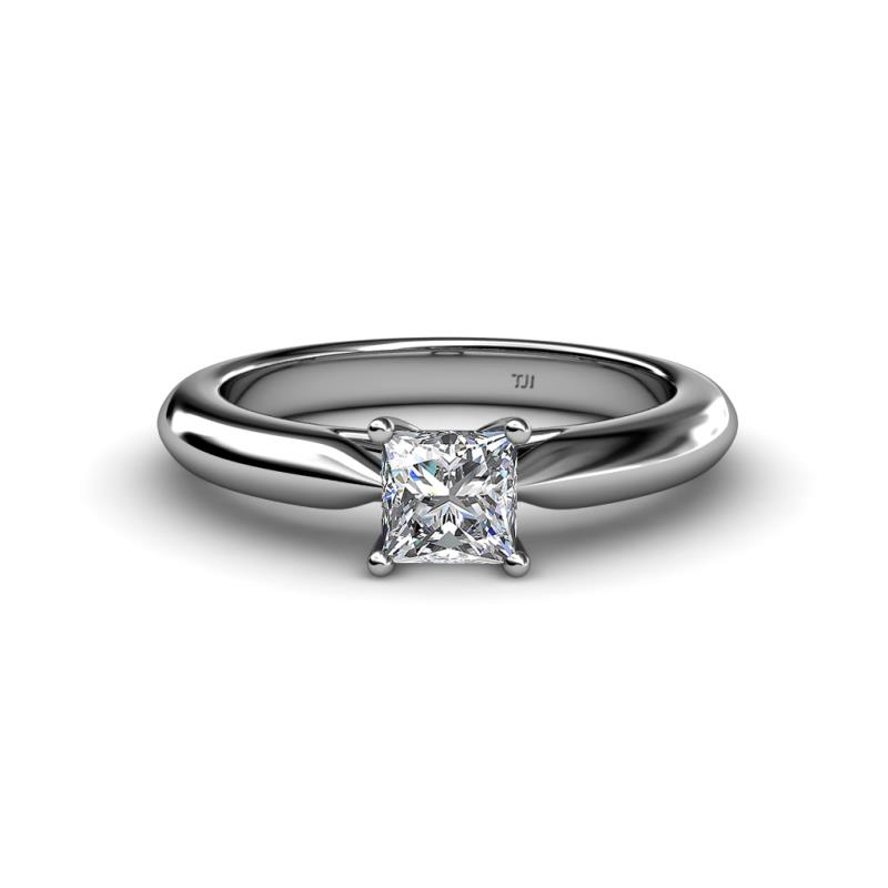 Akila Princess Cut Diamond Solitaire Engagement Ring 