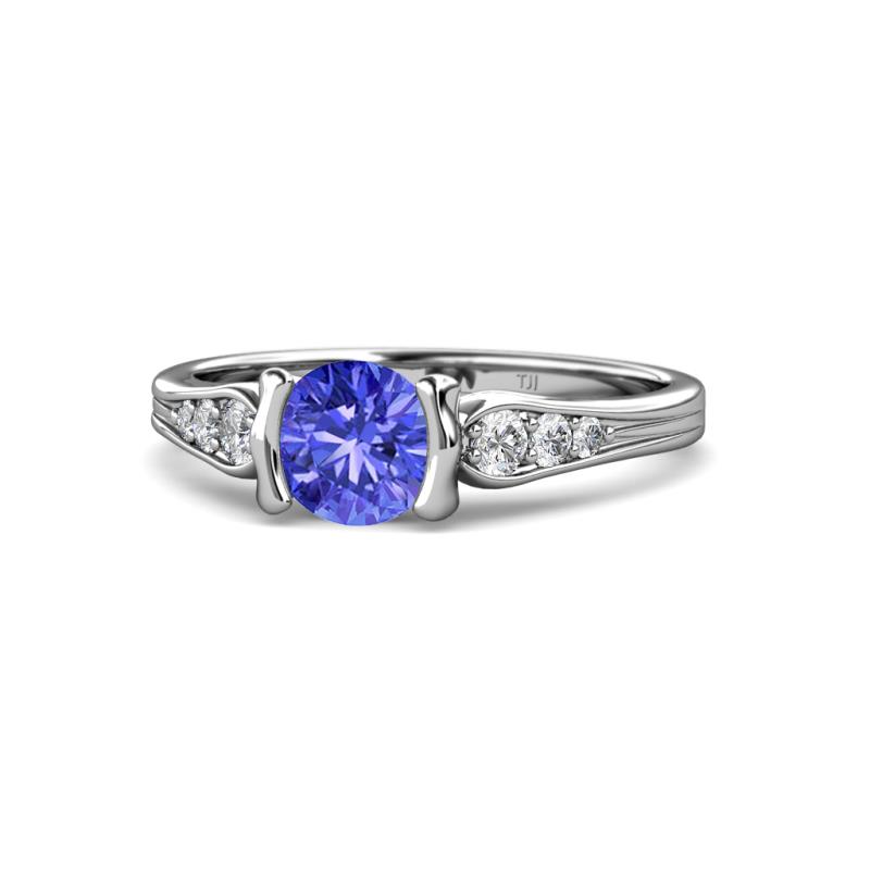 Alana Signature Tanzanite and Diamond Engagement Ring 