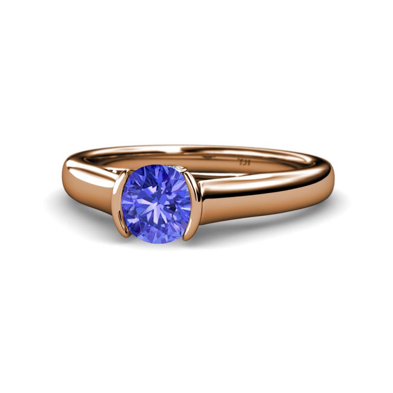 Ellie Desire Tanzanite and Diamond Engagement Ring 