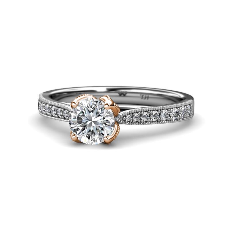 Aziel Desire Two Tone Engagement Ring 