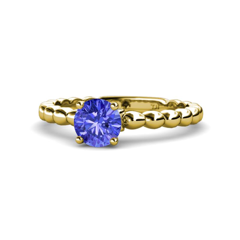 Sariah Desire Tanzanite and Diamond Engagement Ring 
