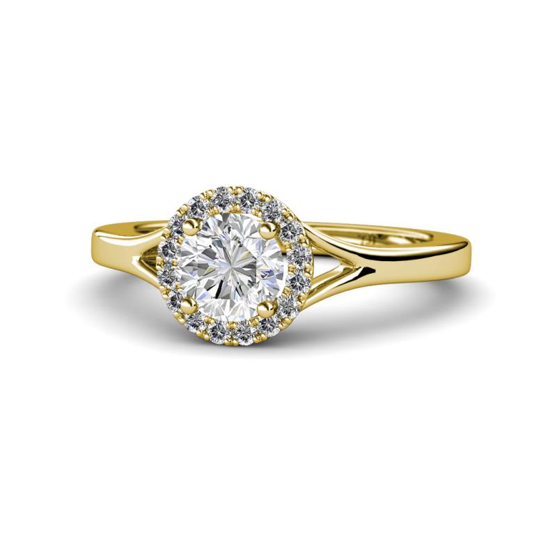 Lyneth Desire Diamond Halo Engagement Ring 