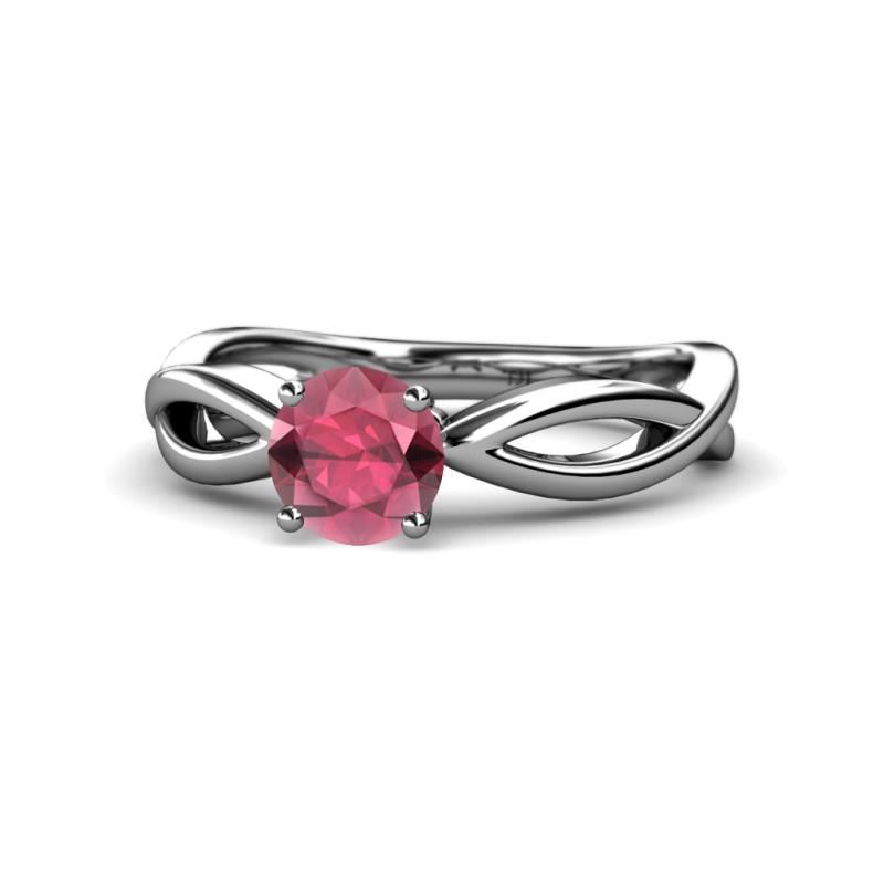Senara Desire Rhodolite Garnet Engagement Ring 