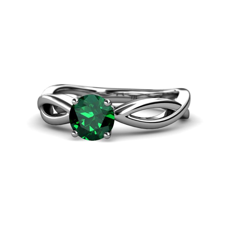 Senara Desire Emerald Engagement Ring 