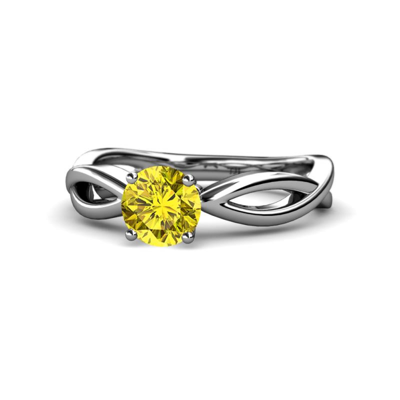 Senara Desire Yellow Diamond Engagement Ring 