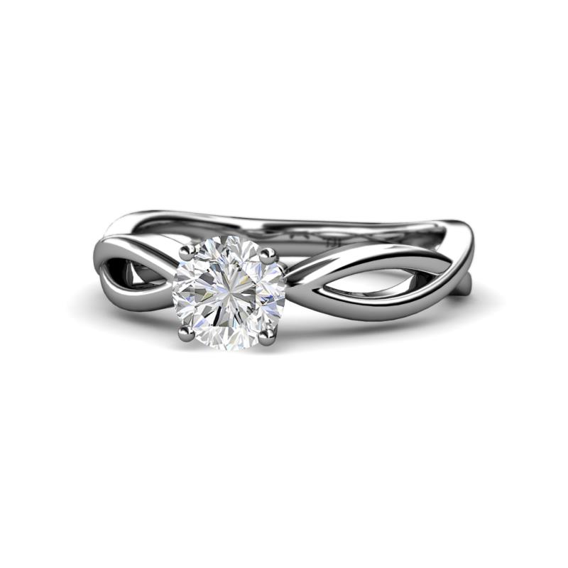 Senara Desire Round Diamond Engagement Ring 