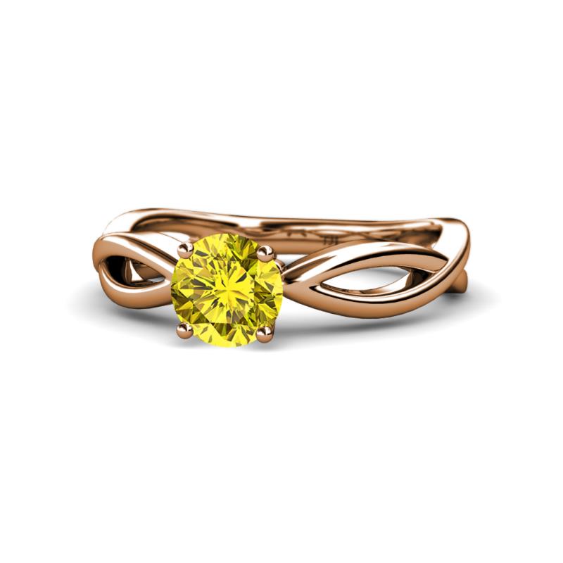 Senara Desire Yellow Diamond Engagement Ring 
