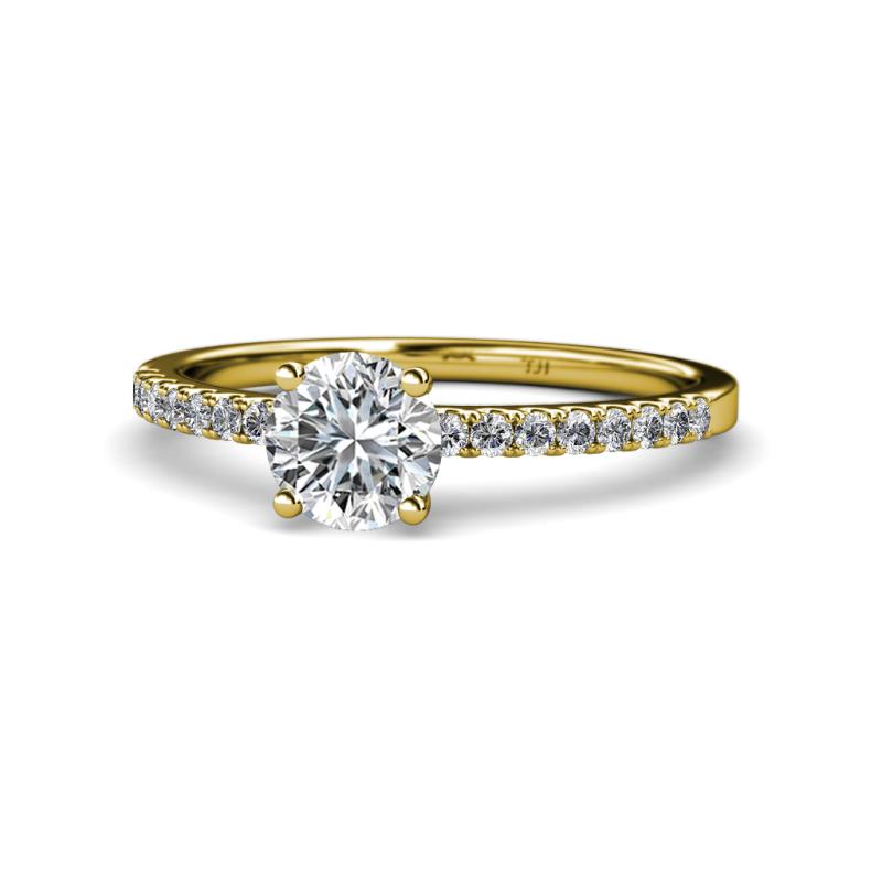 Della Signature Diamond Solitaire Plus Engagement Ring 