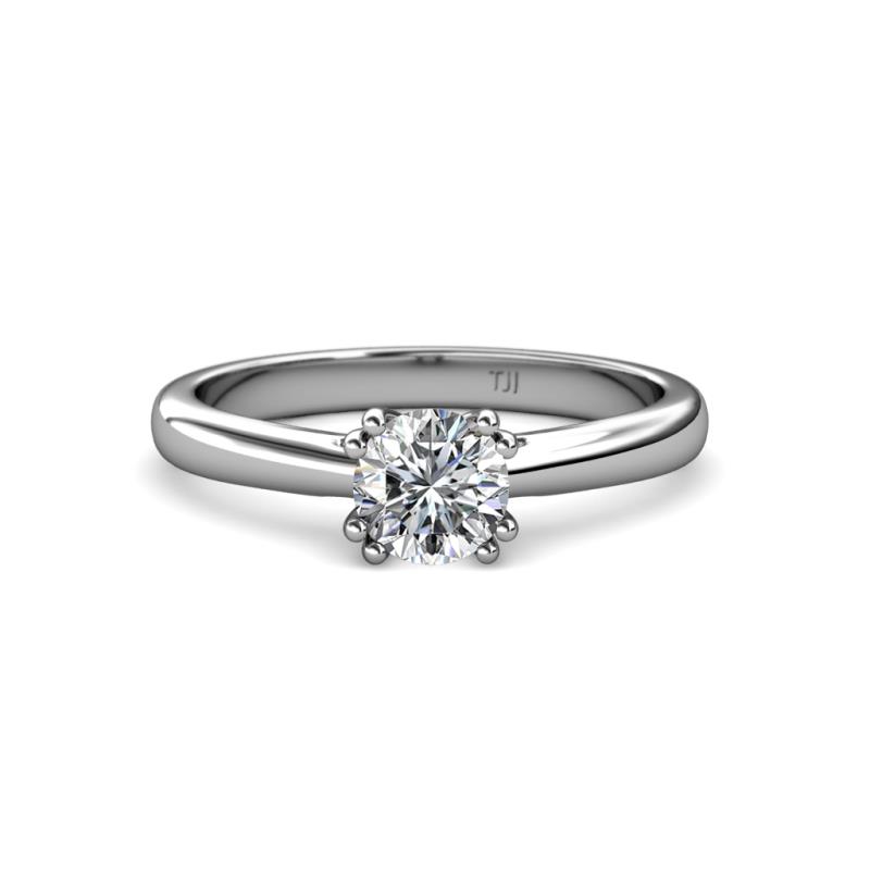 Alaya Signature 8 Prong Semi Mount Solitaire Engagement Ring 