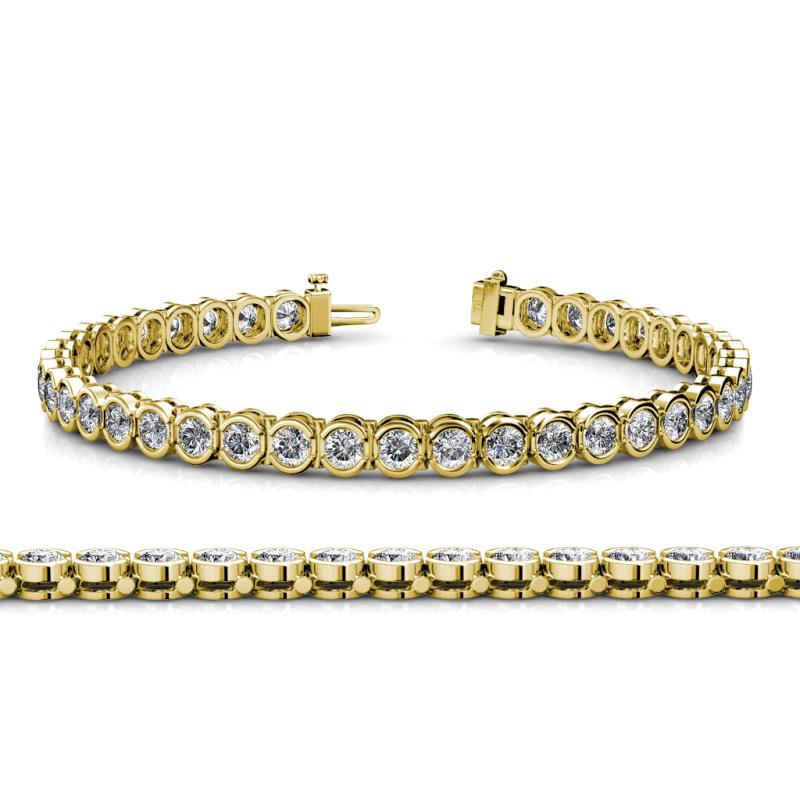 Tiara 3.80 mm Diamond Eternity Tennis Bracelet 