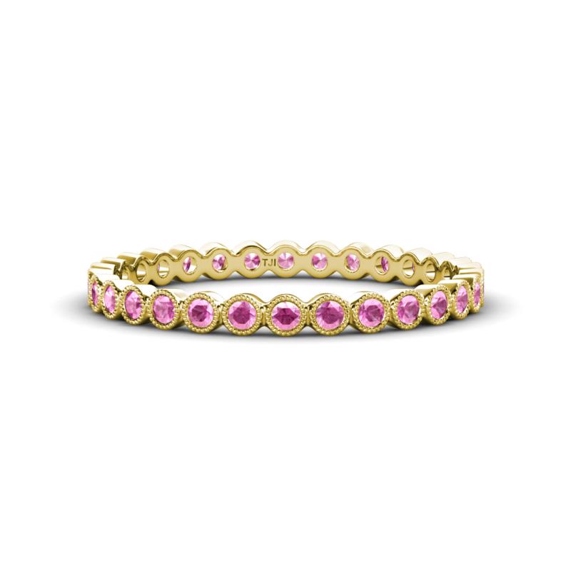 Arria 2.00 mm Pink Sapphire Eternity Band 
