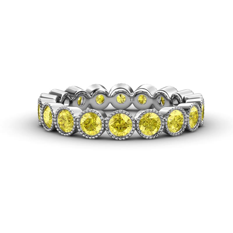Arria 3.00 mm Yellow Sapphire Eternity Band 