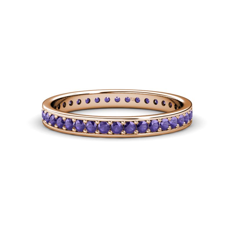 Livia 1.70 mm Iolite Eternity Band 