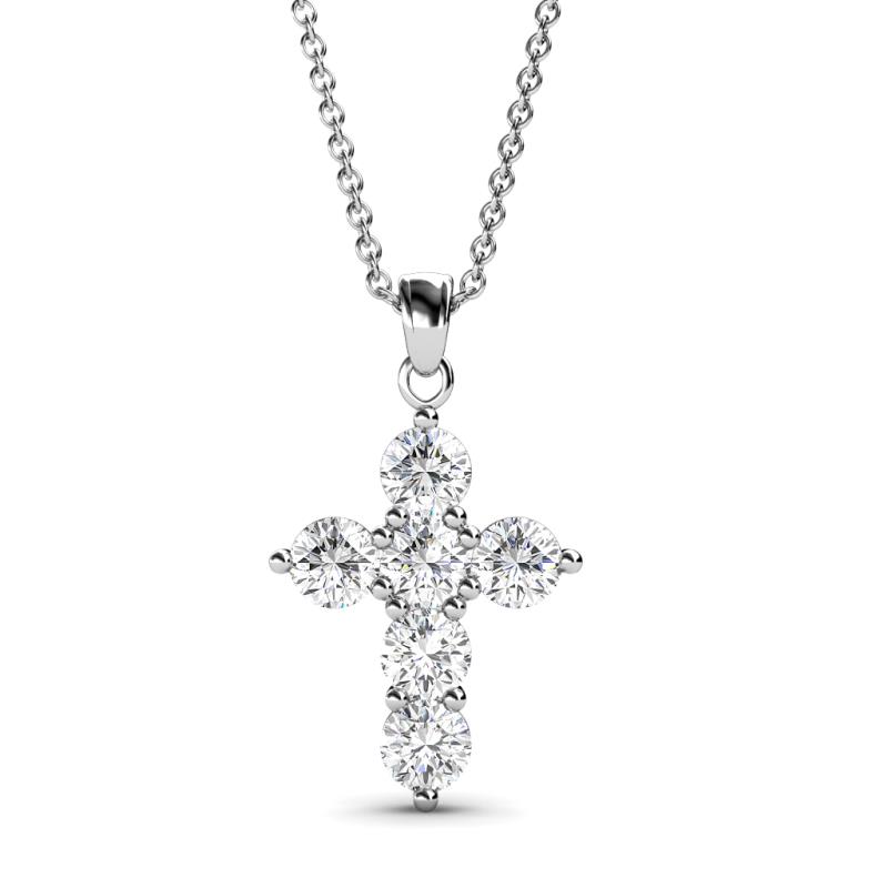 Isabella Diamond Cross Pendant 