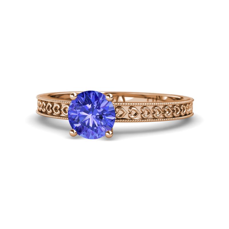 Janina Classic Tanzanite Solitaire Engagement Ring 