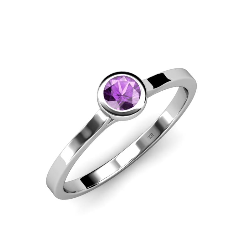 Natare Amethyst Solitaire Ring  