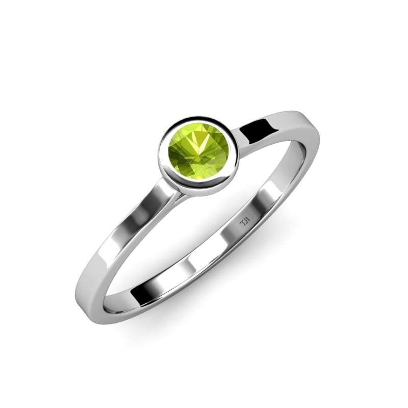 Natare Peridot Solitaire Ring  