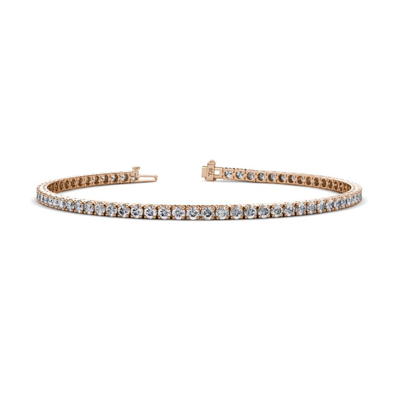 Leslie 2.70 mm Diamond Eternity Tennis Bracelet 