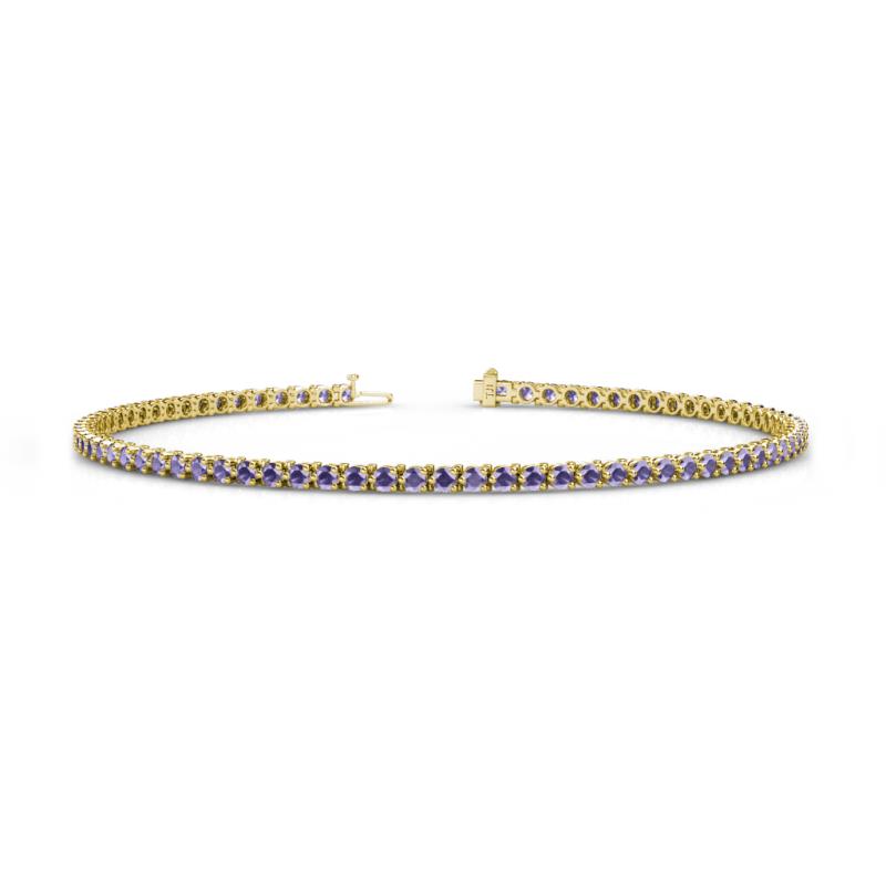 Cliona 2.00 mm Iolite Eternity Tennis Bracelet 