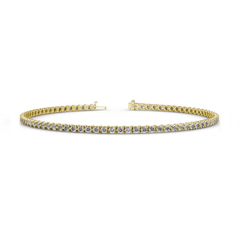 Cliona 2.00 mm Diamond Eternity Tennis Bracelet 