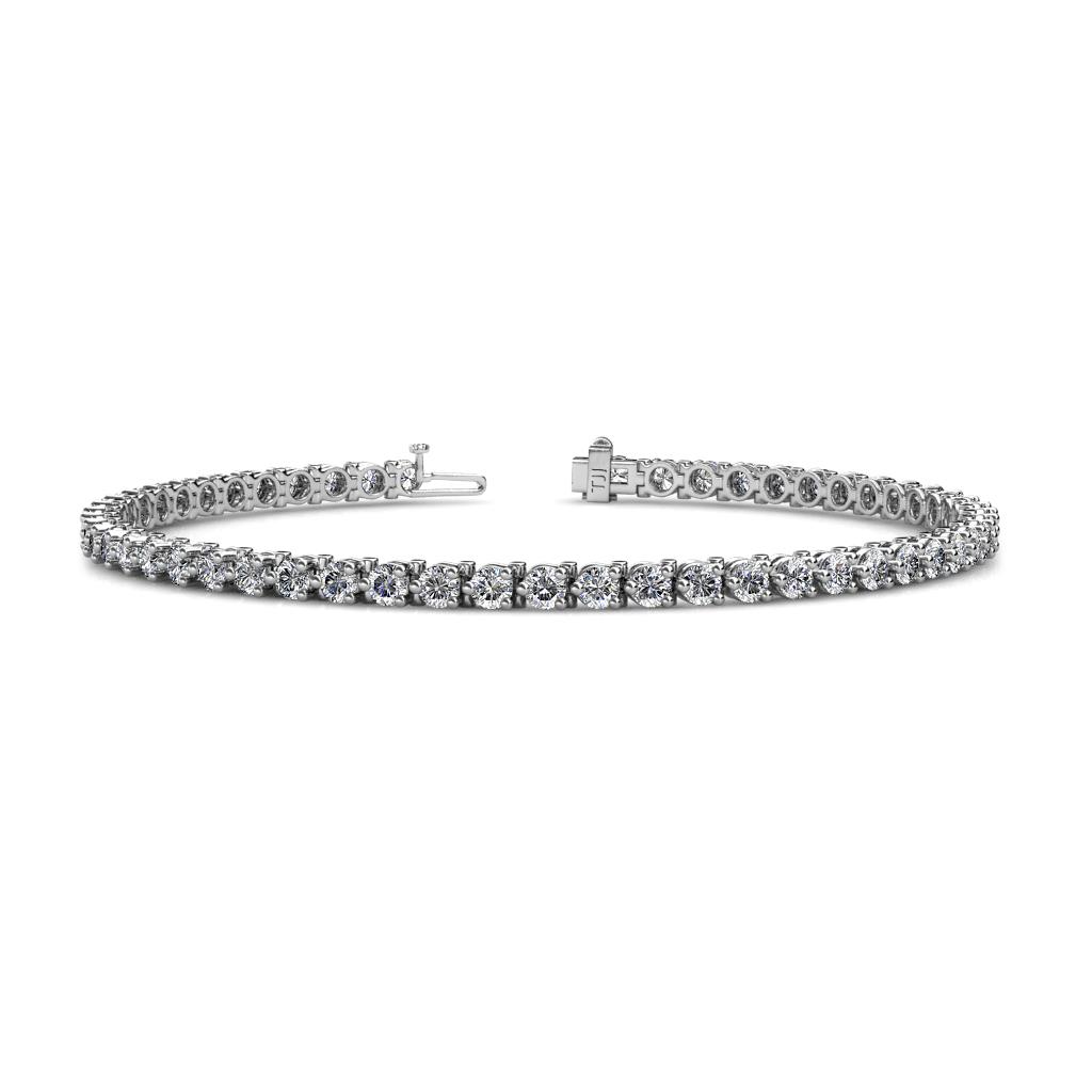 Cliona 3.00 mm Diamond Eternity Tennis Bracelet 