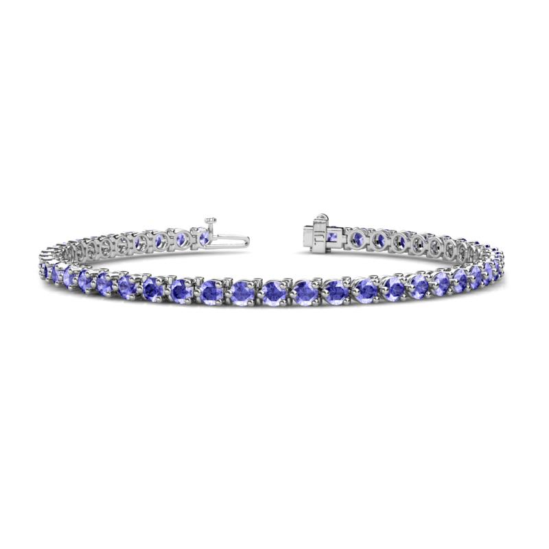 Cliona 3.30 mm Tanzanite Eternity Tennis Bracelet 