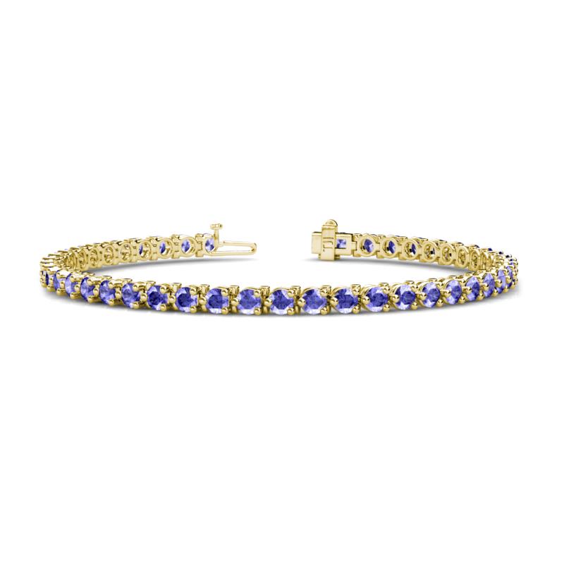 Cliona 3.60 mm Tanzanite Eternity Tennis Bracelet 