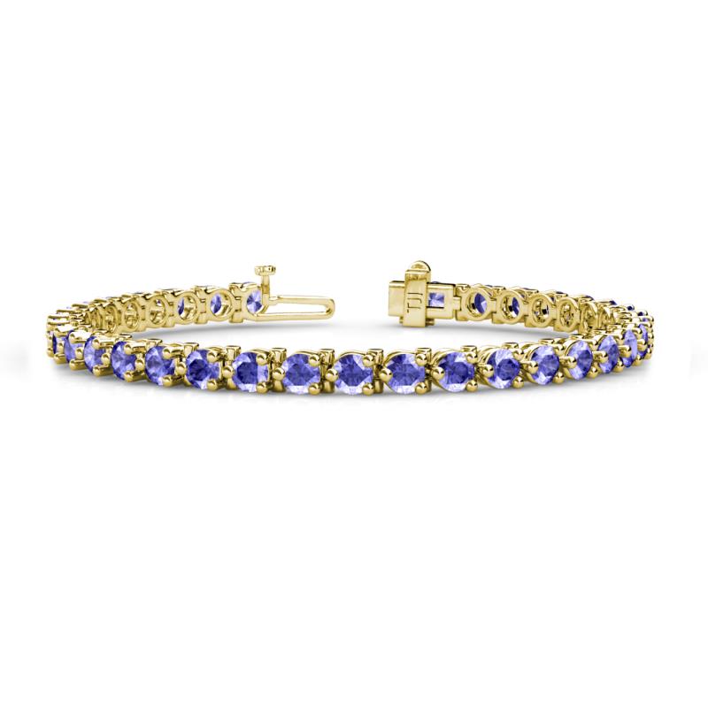 Cliona 4.10 mm Tanzanite Eternity Tennis Bracelet 