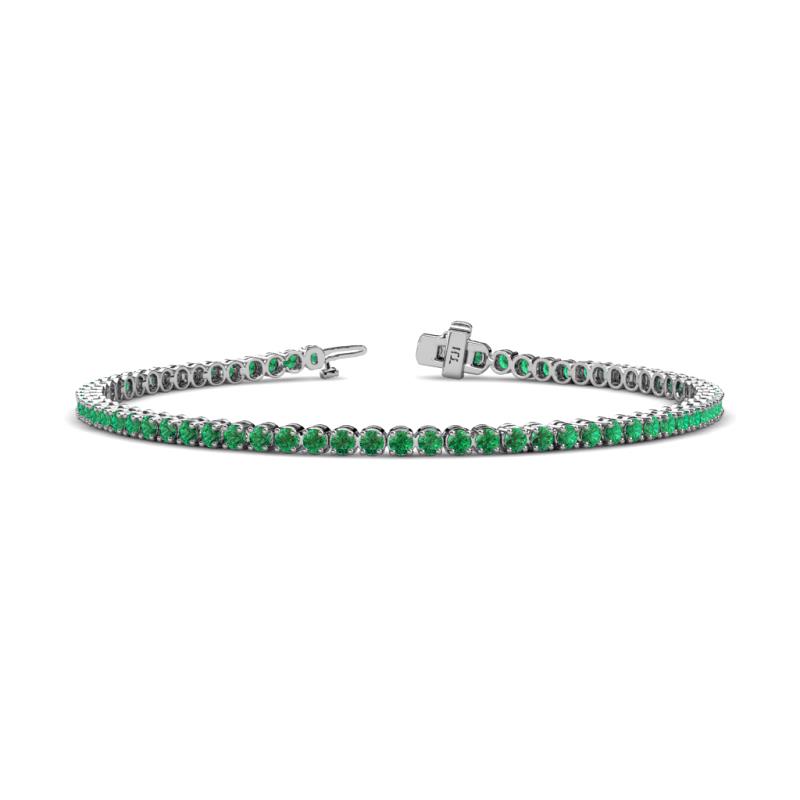 Izarra 2.30 mm Emerald Eternity Tennis Bracelet 