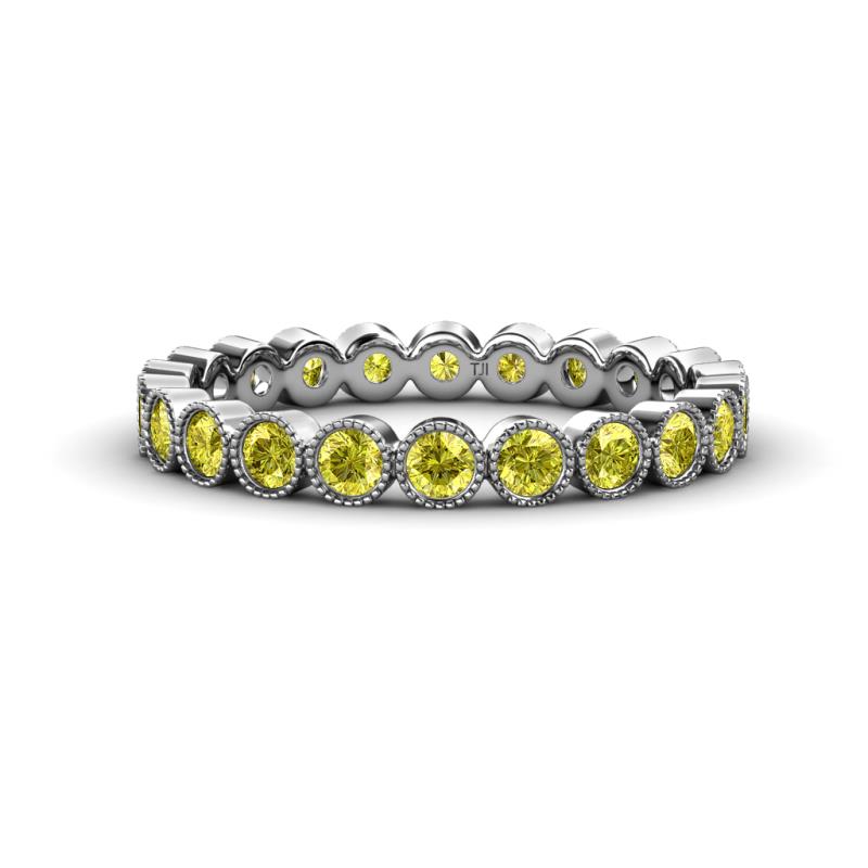 Arria 2.70 mm Yellow Diamond Eternity Band 