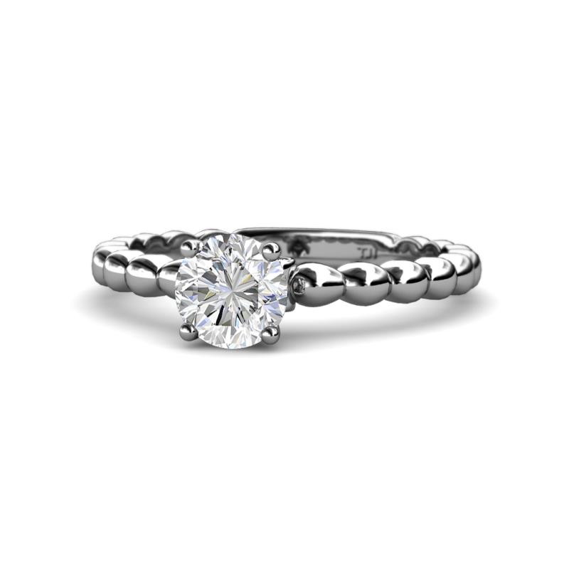 Sariah Desire Round Diamond Engagement Ring 