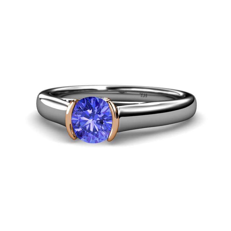 Ellie Desire Tanzanite and Diamond Engagement Ring 