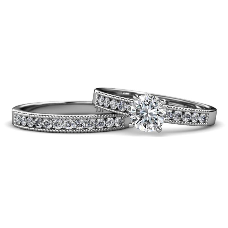 Ronia Classic Diamond Bridal Set Ring 