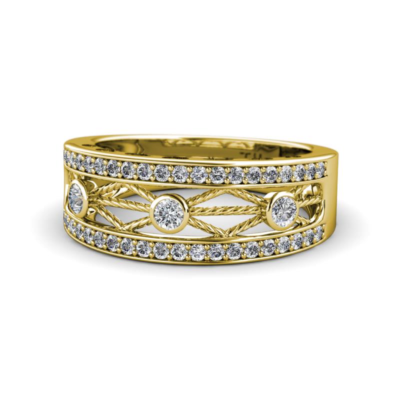 Aurelia 2.27 ctw Natural Diamonds Wedding Band 