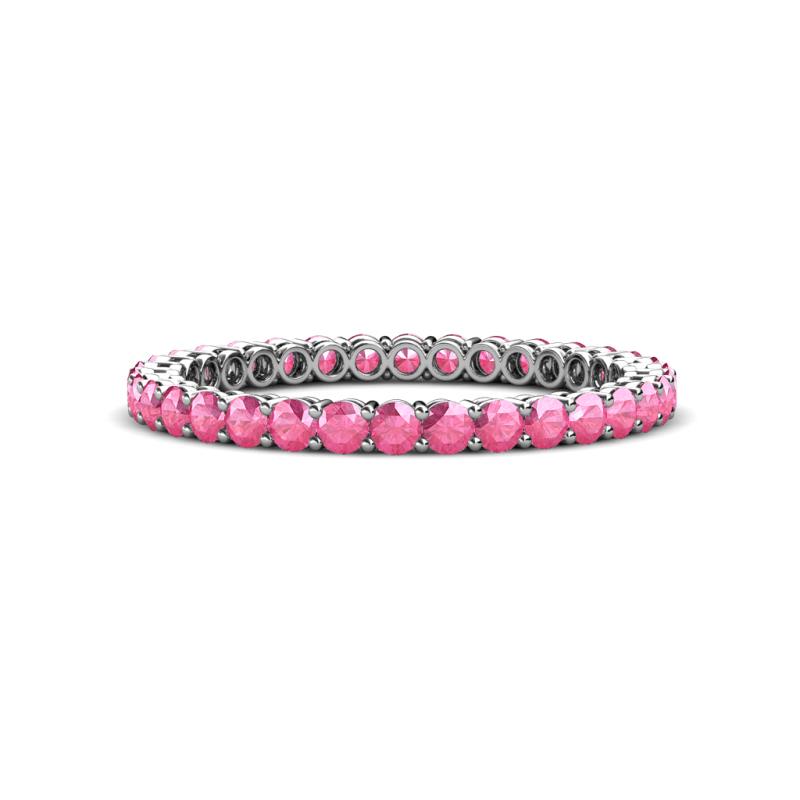 Tiffany 2.00 mm Pink Tourmaline Eternity Band 