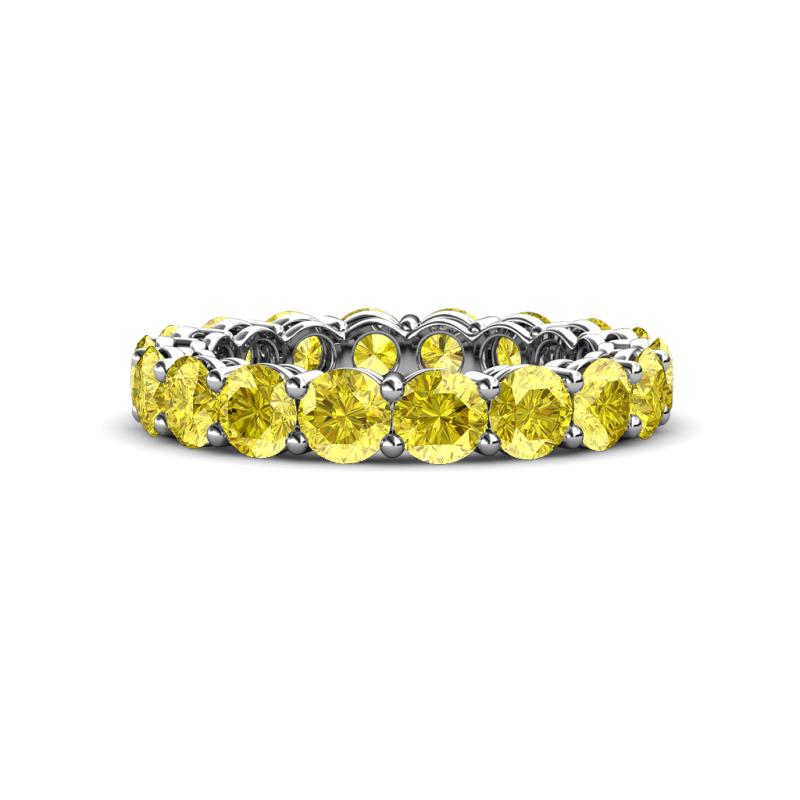 Tiffany 3.80 mm Yellow Sapphire Eternity Band 