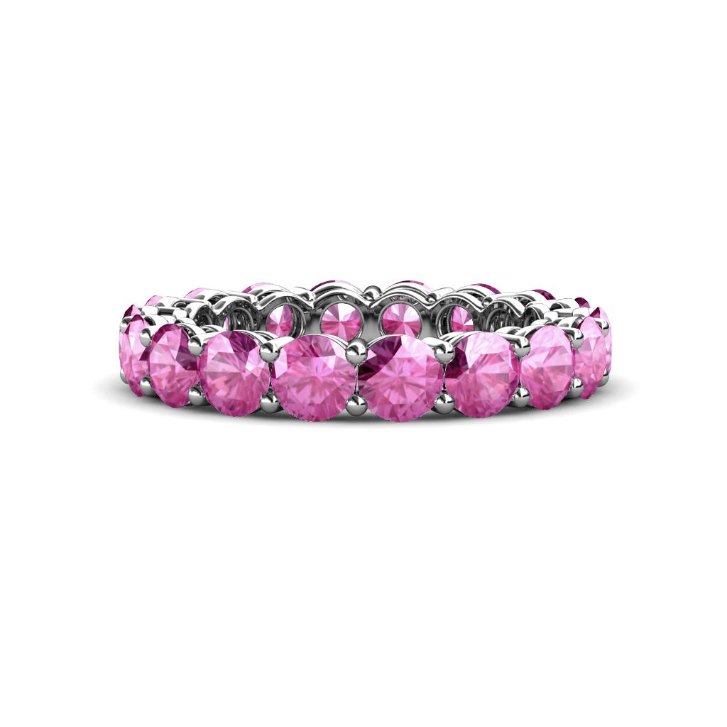 Tiffany 3.80 mm Pink Sapphire Eternity Band 
