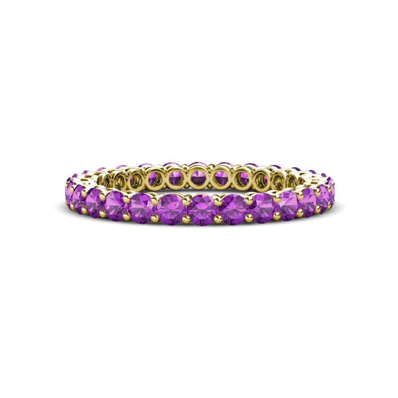 Tiffany 2.40 mm Amethyst Eternity Band 