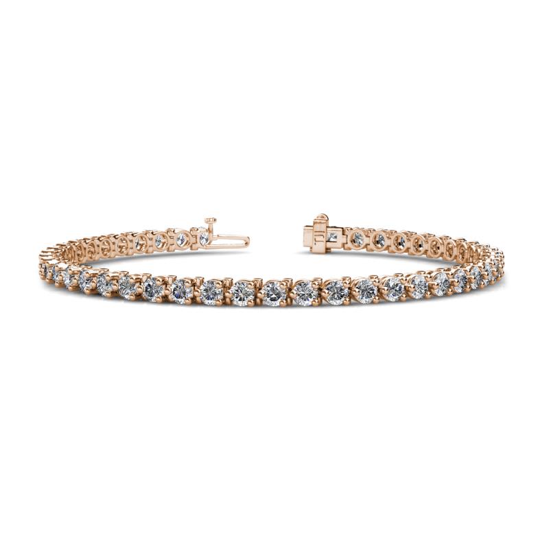 Cliona 3.60 mm Lab Grown Diamond Eternity Tennis Bracelet 