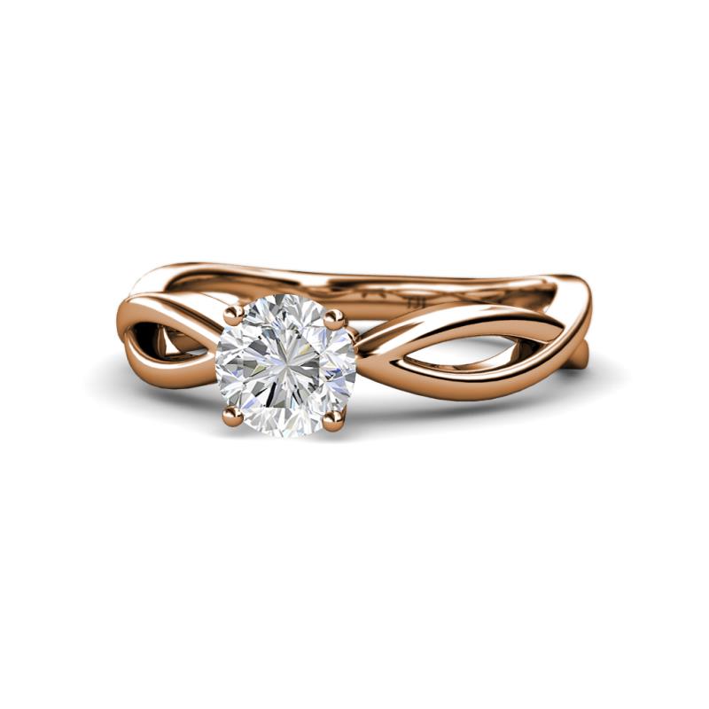 Senara Desire 1.00 ct IGI Certified Lab Grown Diamond Round (6.50 mm) Solitaire Engagement Ring 